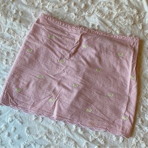 Vineyard Vines Pink Striped Whale Logo Scallop Mini Skirt- Size 4!